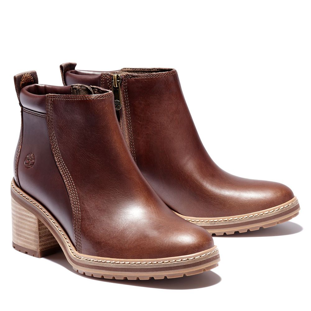 Botins Feminino - Timberland Sienna Altas - FHEMW7416 - Marrom